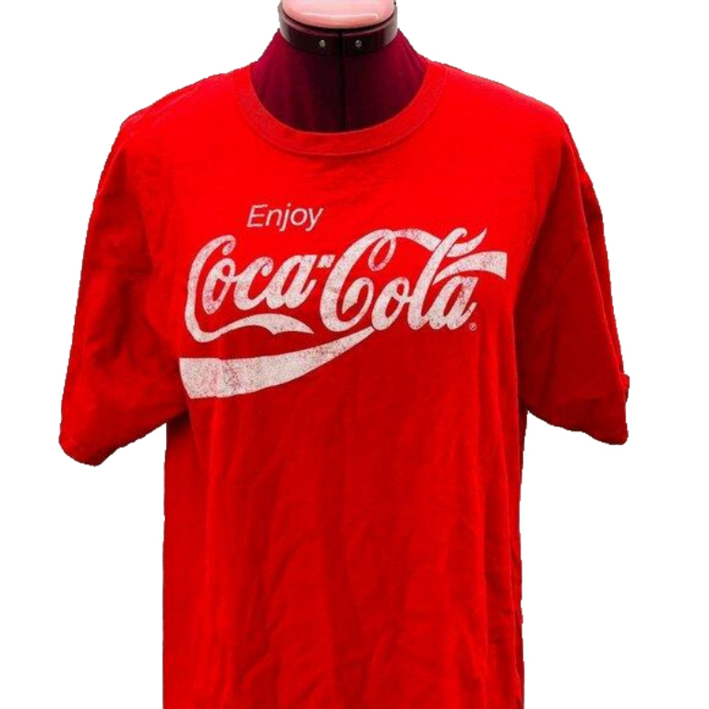 Coca-Cola Graphic Tee - Unisex, short sleeves, relaxed Fit - Enjoy Coca-Cola